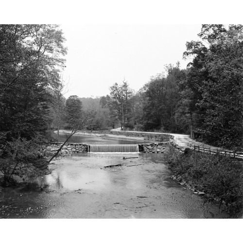 Dam At Rock Creek Park, Washington, D.C., circa 1918-1920