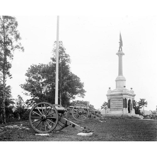 3rd Maryland Infantry, C.S.A. Monument, Chattanooga, View 2, circa 1918-1920