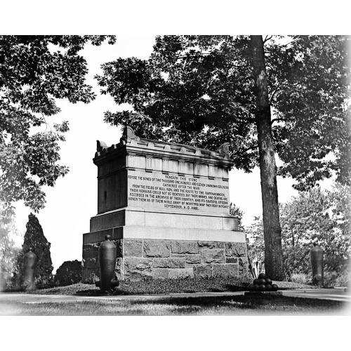 Tomb of the Unknown Civil War Soldiers, Arlington National Cemetery, circa 1918-1920