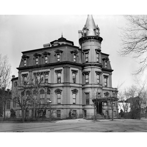 William M. Stewart Castle, Dupont Circle, Washington, D.C., circa 1918-1920