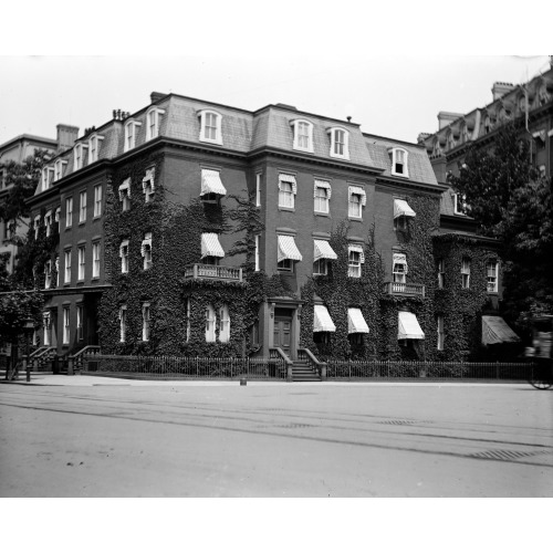 Unidentified Residence, Washington, D.C., circa 1918-1920