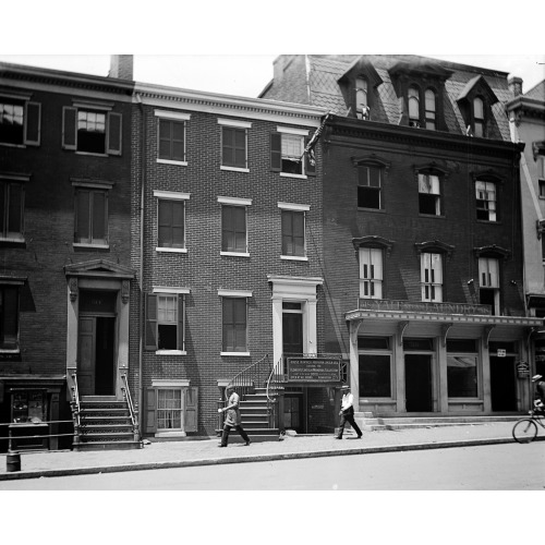 Petersen House, Where Abraham Lincoln Died, circa 1918-1920