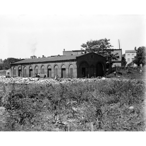 Frier Brothers Factory Front Yard, circa 1918-1920