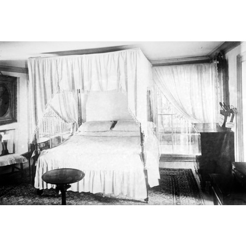 George Washingtons Bedroom, Mt. Vernon, circa 1918-1920