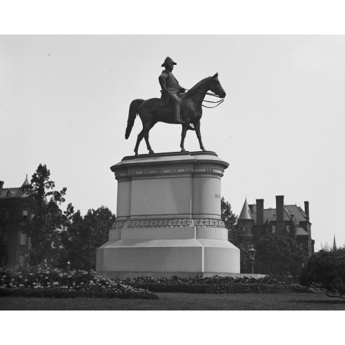 Scott Statue, Scott Circle Washington, D.C., circa 1918