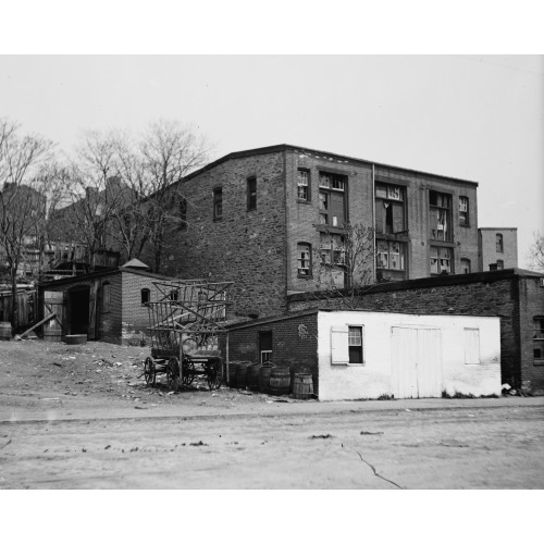 Old Ware House, Water, SW, Washington, D.C., circa 1918