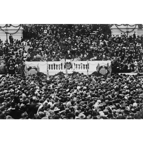 Wilson Reading Inaugural Address, circa 1918