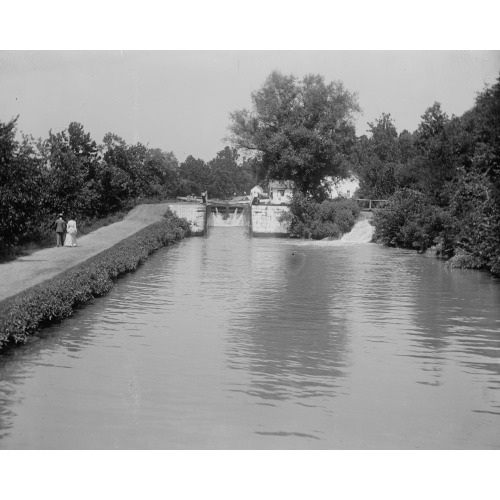 Great Falls, C&o Canal, circa 1918