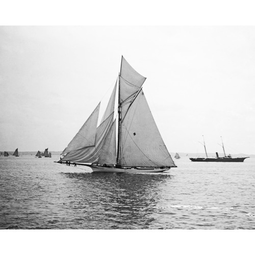 Sailboat, circa 1918