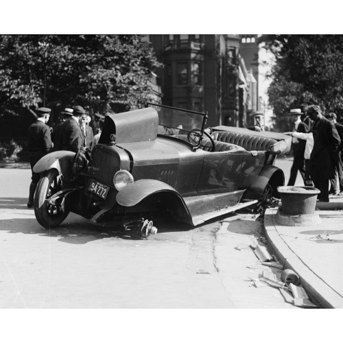 Auto Accident, circa 1918