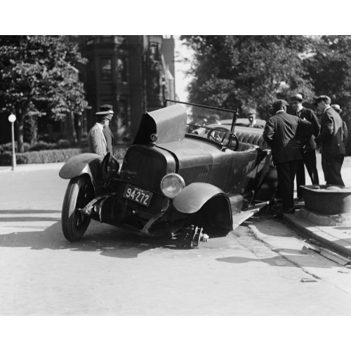 Auto Accident, circa 1918