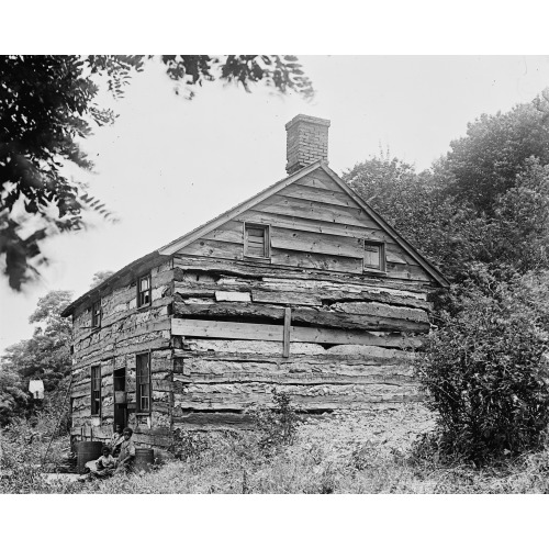 Old House In Virginia, circa 1918, View 2