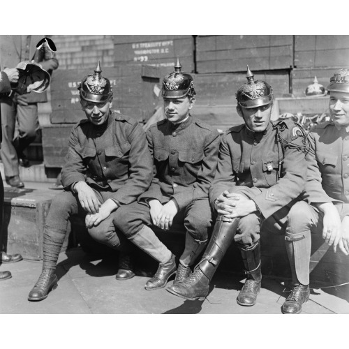 Helmets Used In Victory Loan