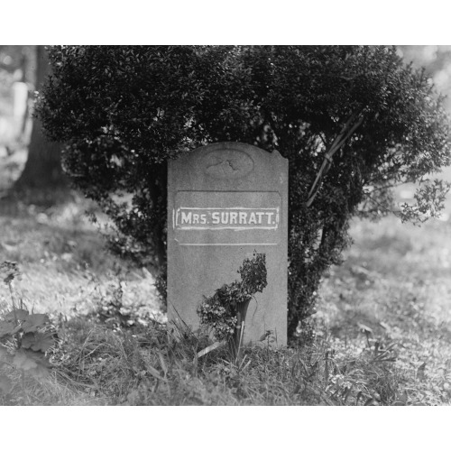 Mrs. Surratt's Grave