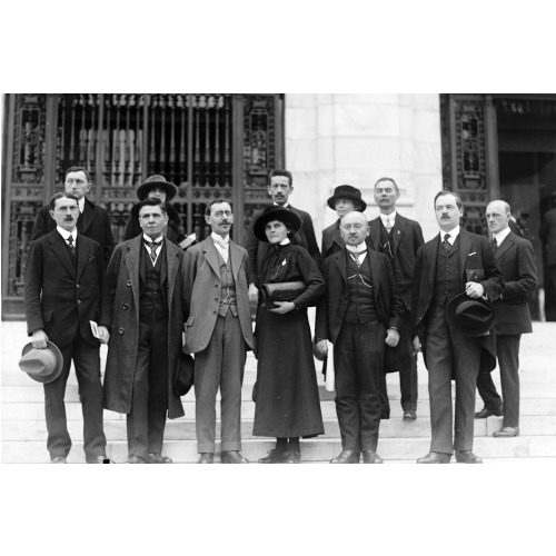 Czechoslovak Delegates To International Labor Conf., circa 1918