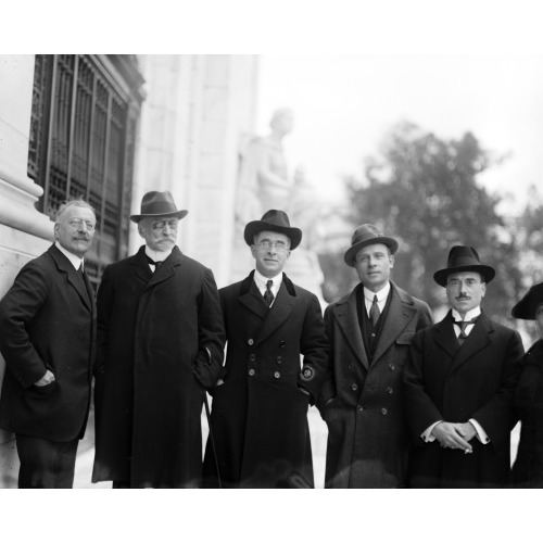 Italian Delegates To Conf., circa 1918
