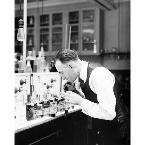 Treasury, Internal Rev. Chemist G.F. Beyer, 1920