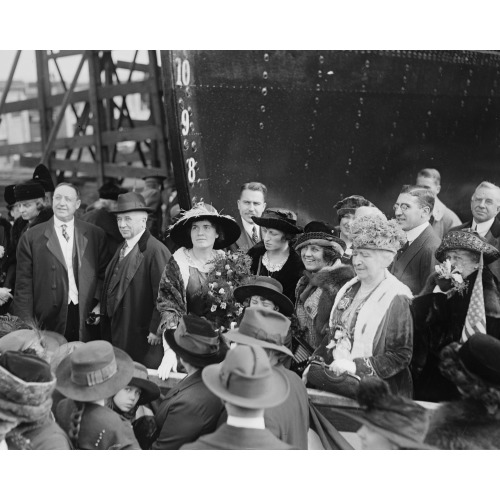 Va. Ship Launching Of E.A. Morse