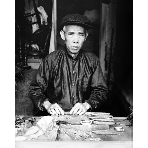 Lee Ying, Chinese Cigar Maker, 1920