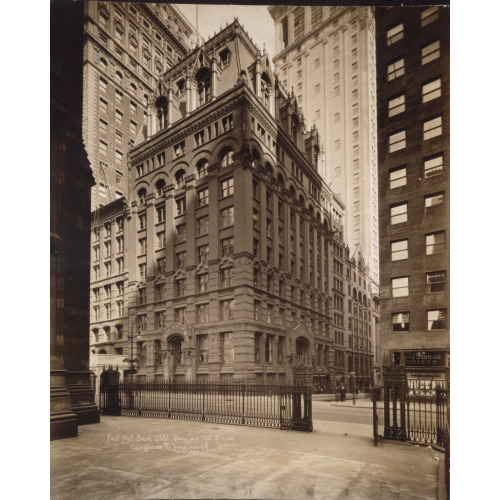 First Nat. Bank Bldg., B'way And Wall St., 1921
