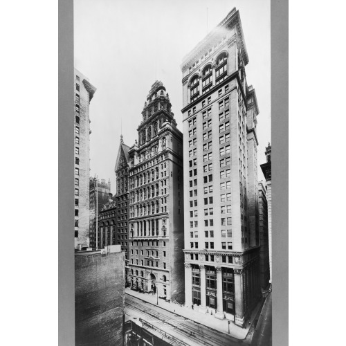 Knickerbocker Trust & Manhattan Life Bldgs., 60 & 66 Broadway, 1912