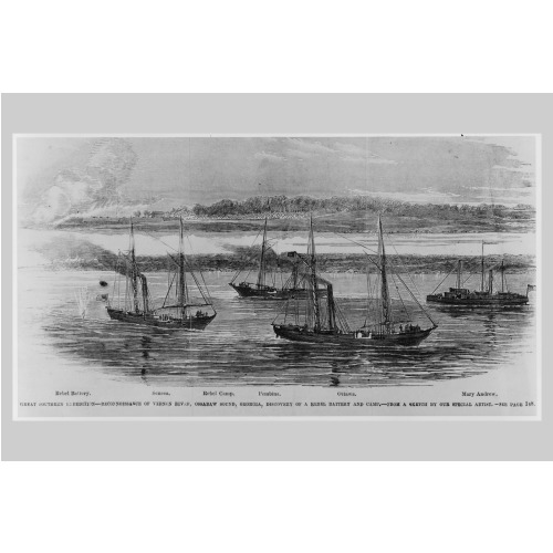 Great Southern Expedition--Reconnoissance Sic On Vernon River, Ossabaw Sound, Georgia, Discovery...