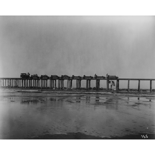 Dumping Rock On Jetty, circa 1890