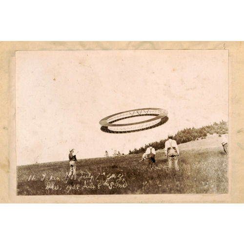 Alexander Graham Bell (Right) And His Assistants Observing The Progress Of One Of His...