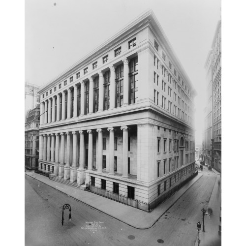 National City Bank, Wall St., 1909
