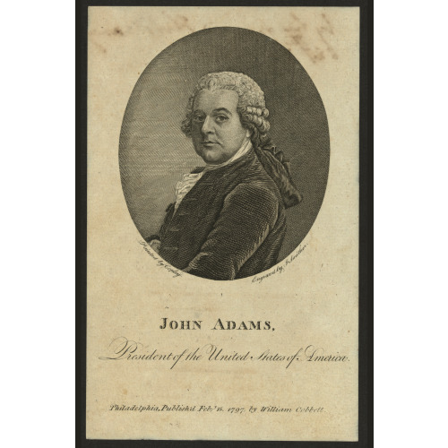 John Adams, President Of The United States Of America, 1797