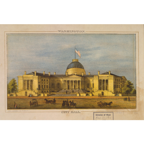 City Hall - Washington, 1866