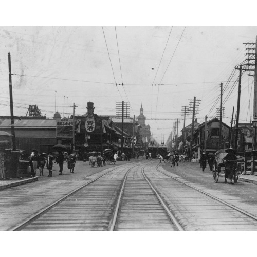 Japan, Tokio Sic, Street Scenes, 1905