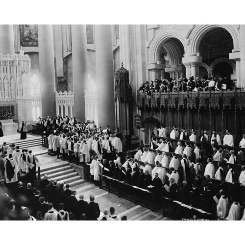Consecration Of The Choir And The Two Chapels Of The Cathedral Of St. John The Divine, 1911