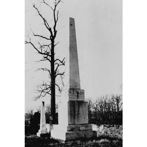 James Madison Monument, Montpelier, Virginia, 1908