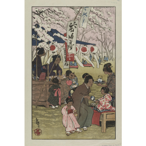 Blossom Time In Tokyo, 1914