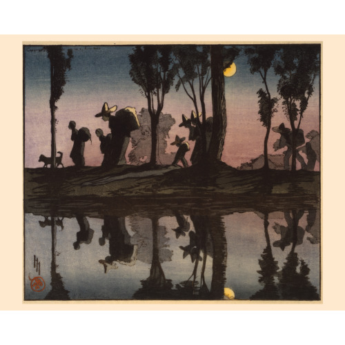 Moonlight On The Viga Canal, 1912
