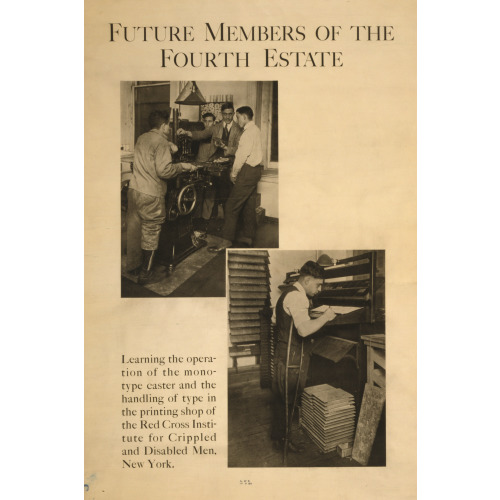 Future Members Of The Fourth Estate, 1919