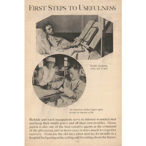 First Steps To Usefulness, 1919