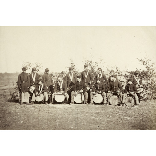 Drum Corps Of 61st New York Infantry, Falmouth, Va., March, 1863