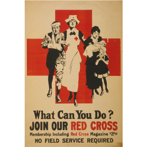 What Can You Do? Join Our Red Cross Membership Including Red Cross Magazine $2.00 : No Field...