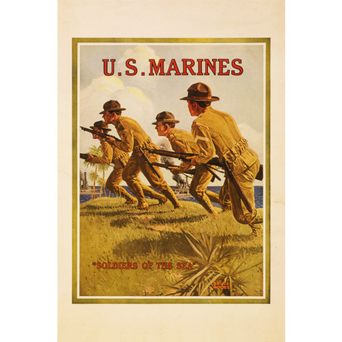 U.S. Marines - Soldiers Of The Sea, circa 1914