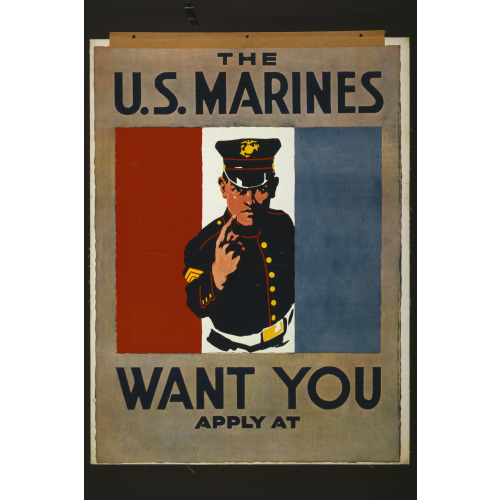 The U.S. Marines Want You, circa 1914
