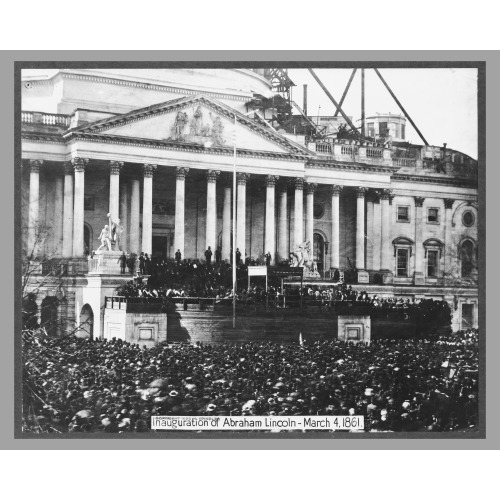 Inauguration Of Abraham Lincoln - March 4, 1861