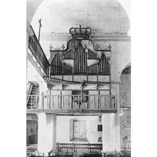 Bamboo Organ In Church, Las Pinas, Luzon Island, Philippines, circa 1890