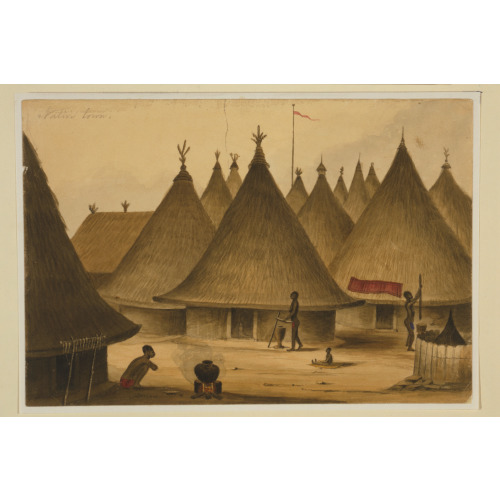 Native Village, circa 1840
