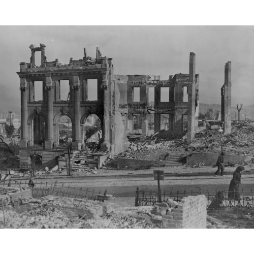 Ruins After San Francisco Earthquake, 1906