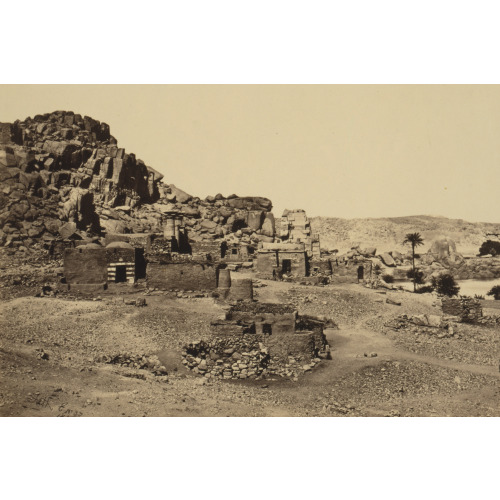 Antiquities At The Island Of Biggeh, circa 1862