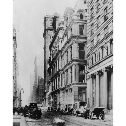 Equitable Fire Ruins, B'way & Pine St. North, 1912