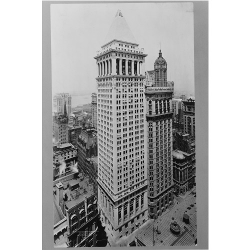 Bankers Trust & Hanover Nat'l. Bank Bldg., Wall & Nassau Sts., 1912