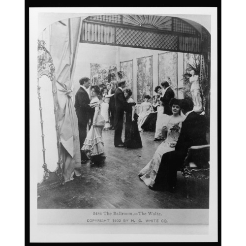 The Ballroom, - The Waltz, 1902